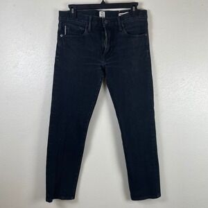 Kato by Hiroshi Kato The Pen Slim Fit Jeans Black Raw‎ Wash 31 Made in USA